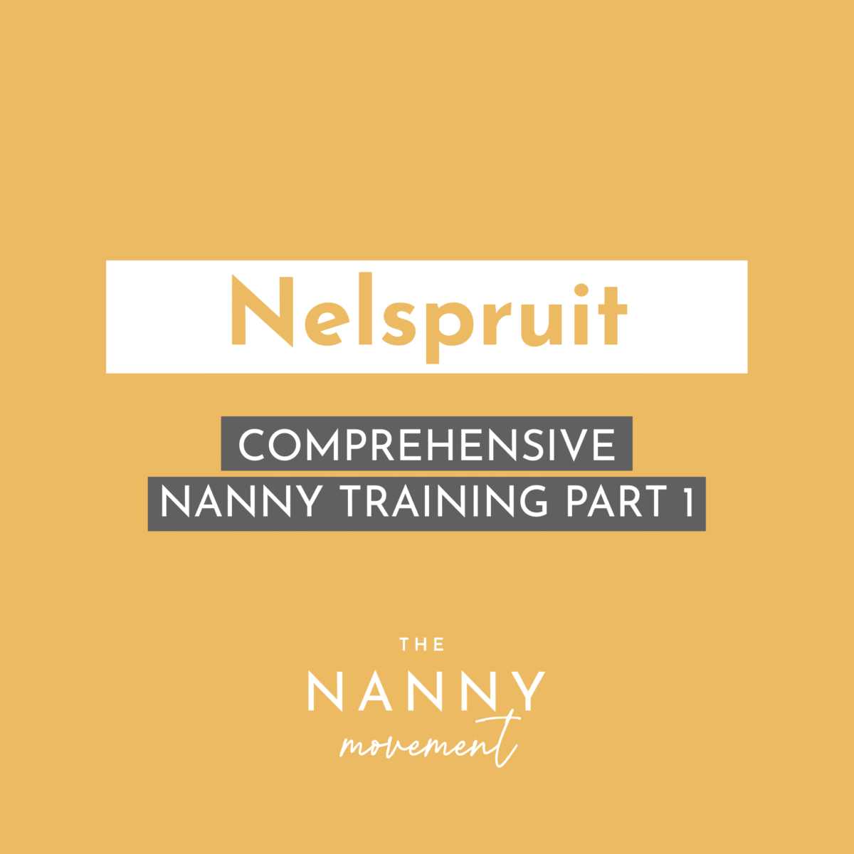 Nanny Training