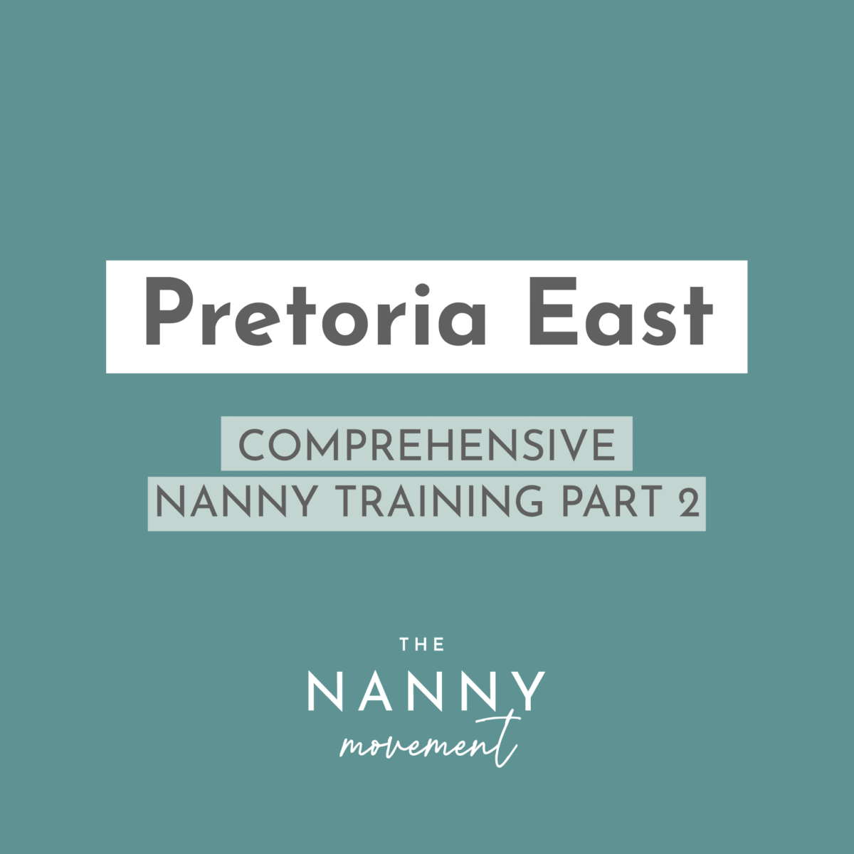 Nanny Training