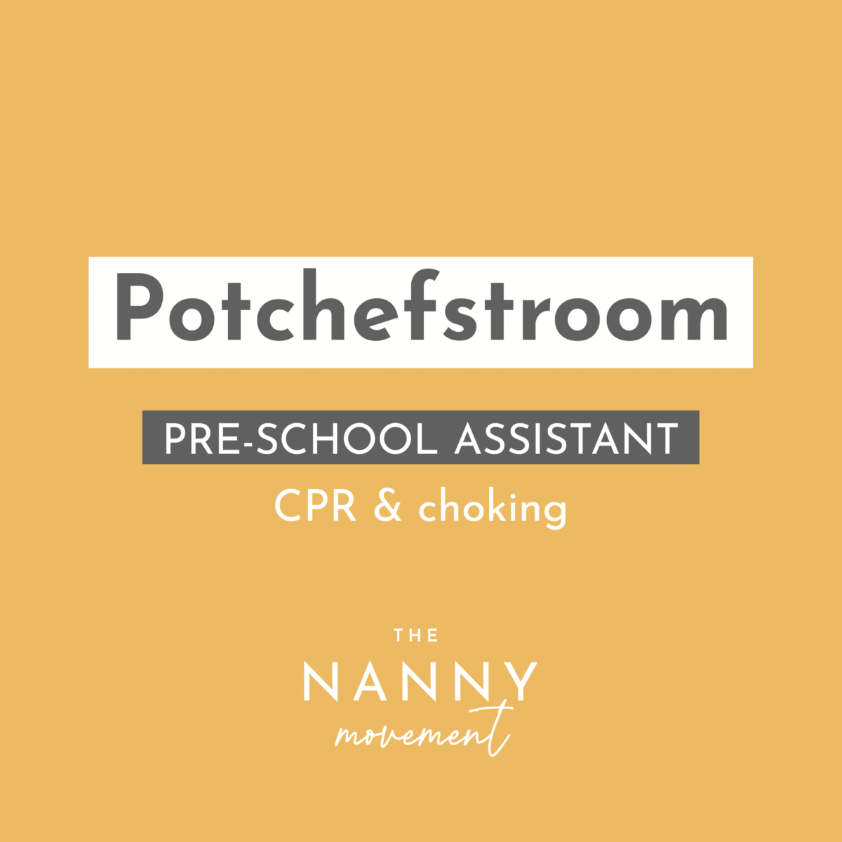 Nanny Training