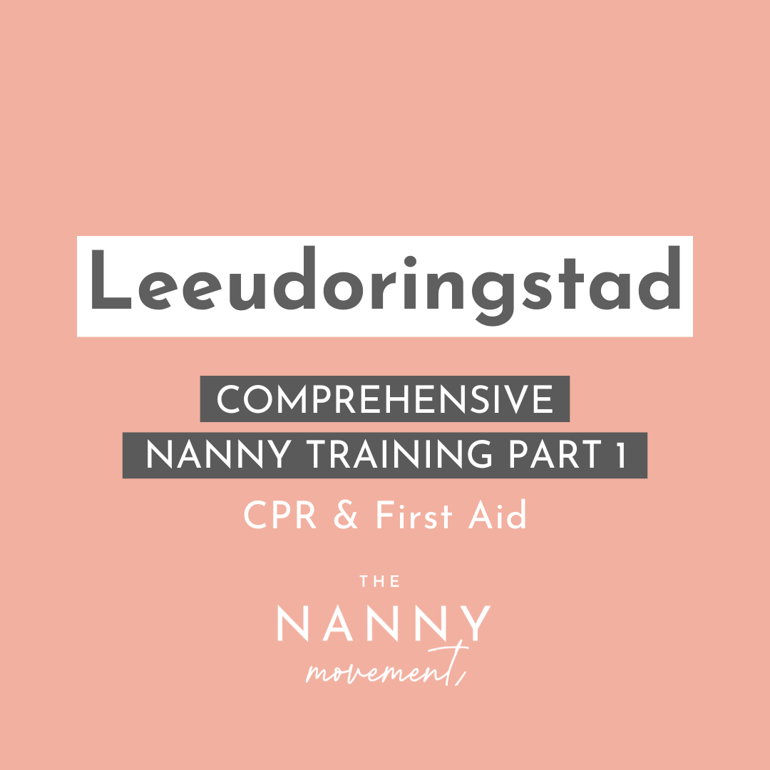 13 January - Leeudoringstad Comprehensive Nanny Training Part 1 & CPR, choking & first aid