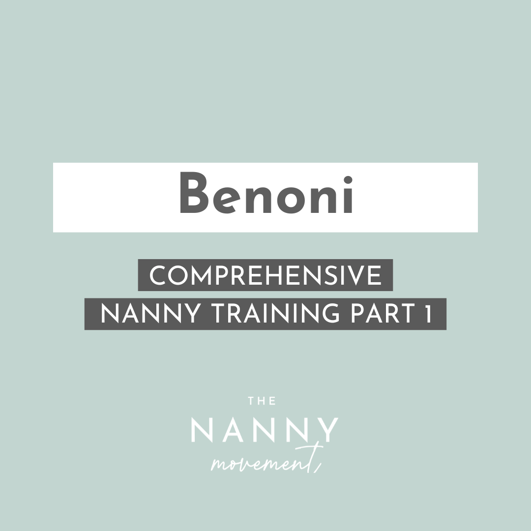 3 August - Benoni Comprehensive Nanny Training Part 1