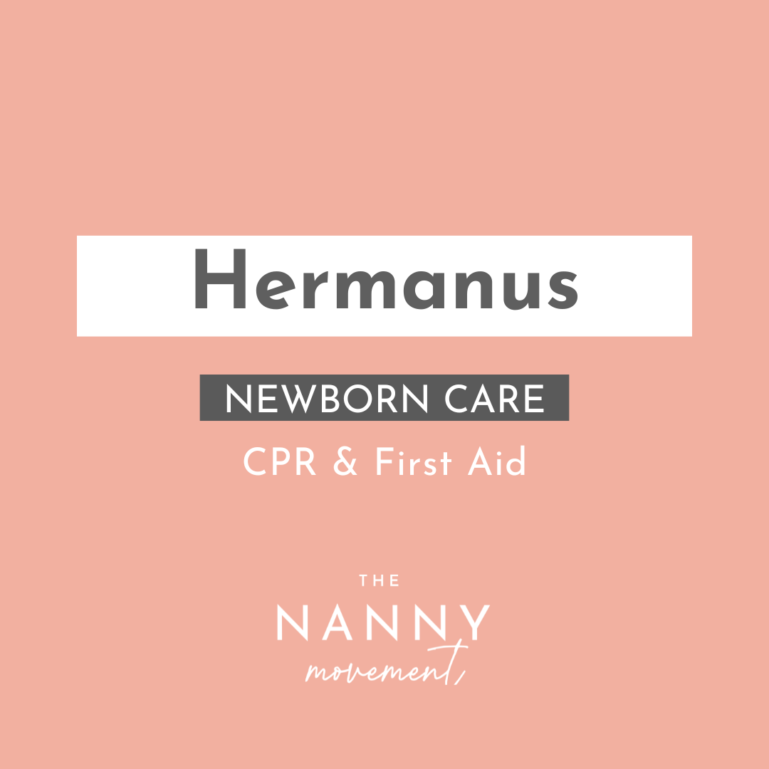 8 September - Hermanus Newborn Care Essentials Training & CPR, choking & first aid