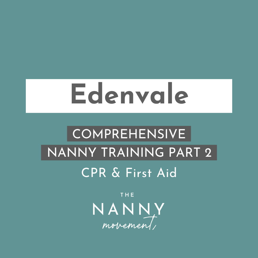 7 January - Edenvale Comprehensive Nanny Training Part 2 & CPR, choking & first aid